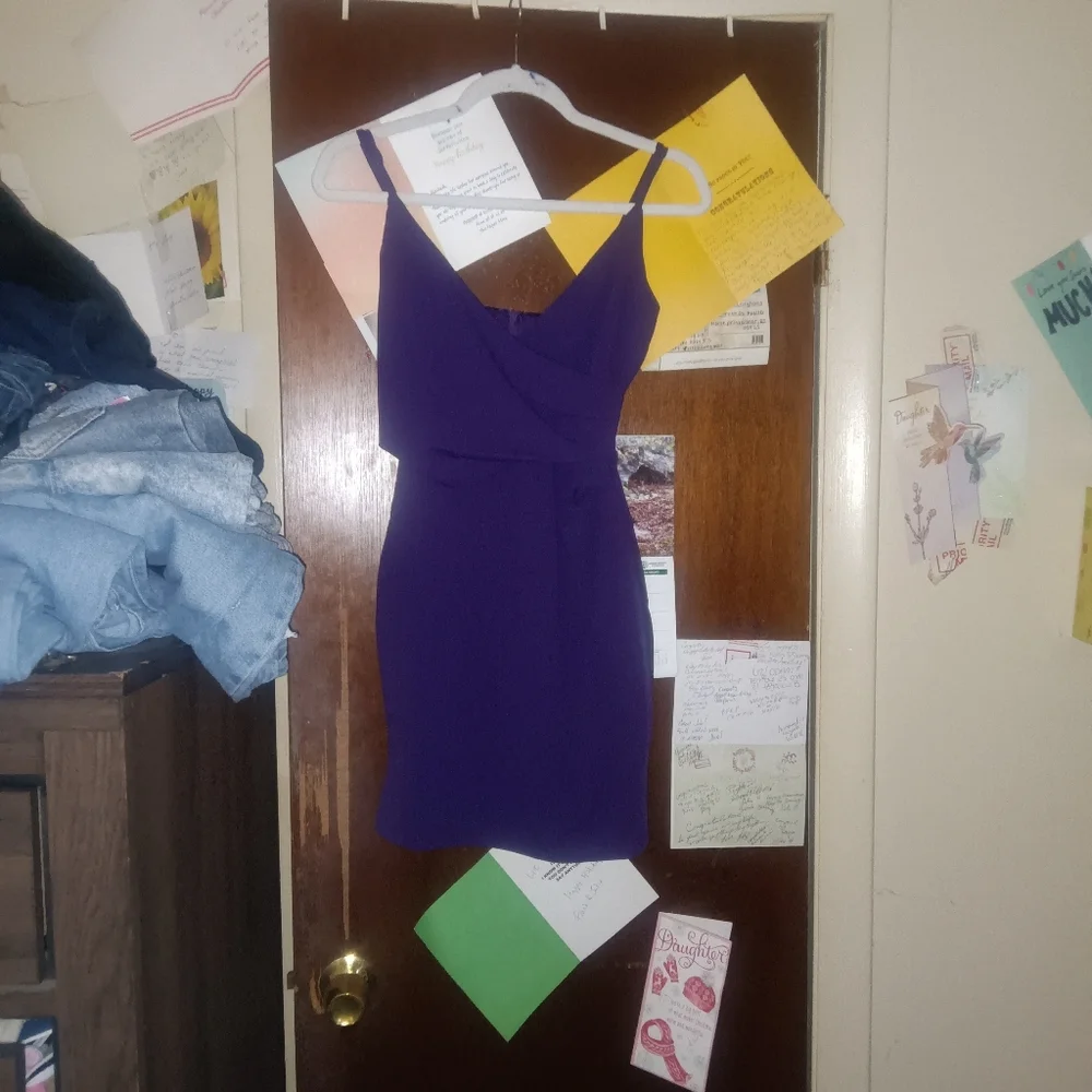 LULUS feeling flattered purple bodycon dress